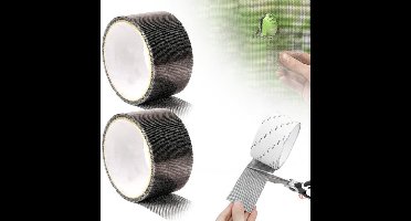 2 STUKS Sterke Klevende Scherm Reparatie Tape, 2 x 80 Inch Raam Scherm Deur Reparatieset, Scherm Tape Mesh Reparatie, Scherm Reparatie Tape
