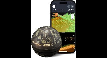 Deeper CHIRP+ 4 AI visvinder met GPS – Draagbare sonar voor vissen