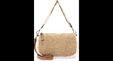 Tamaris Schoudertas Jacqueline Crossbody Bag Sand Lichtbruin