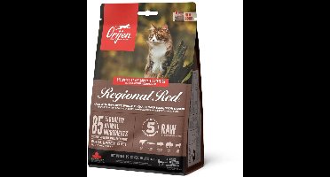 Orijen Whole Prey Regional Red Cat Rund&Zwijn - Kattenvoer - 340 g