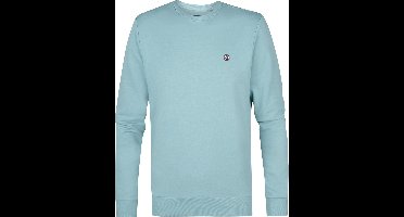 Petrol Industries Heren Sweater - Regular Fit Trui - Ronde Hals - Herentrui - Truien - Herenkleding - Blauw - Maat XL