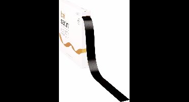 Satijnband Luxe Zwart