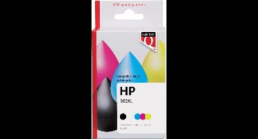 Quantore Inkcartridge hp 302xl x4d37ae zwart en kleur