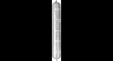 Ottoseal S125 vloer- en sanitairkit - 400 ml worst - betongrijs - alkoxy voor sanitair en bouw