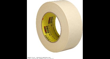 Afplaktape Scotch 202 18mmx50m crêpe beige | 48 stuks