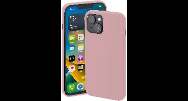 Hama Finest Feel Cover Hoesje geschikt voor iPhone 14 Plus - Zijdezacht afwerking - Krasbestendig - Roze