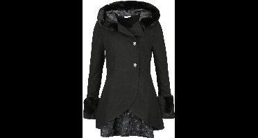 Harry Potter Hogwarts Dames Korte jas - zwart - M