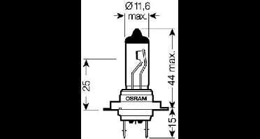 Ampoule Osram pour Scooter Gilera 125 Nexus Ie 2008 à 2015 AV Neuf