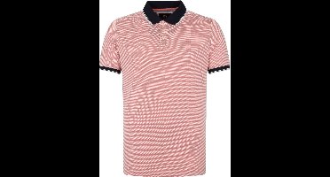 Suitable Oxford Polo Roze - Maat M - Heren - Polo shirt Heren met Korte mouw