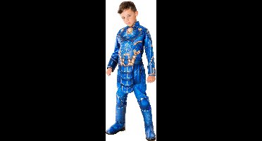 Rubies - Ikaris Kostuum Kind - Blauw, Goud - Maat 128 - Carnavalskleding - Verkleedkleding