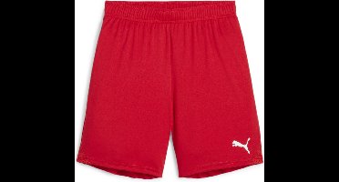 PUMA teamGOAL Shorts Jr Unisex sportbroek - Puma Red-Puma White
