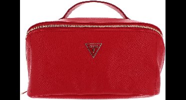 GUESS Cosmetische tas Make Up Case Red Rood