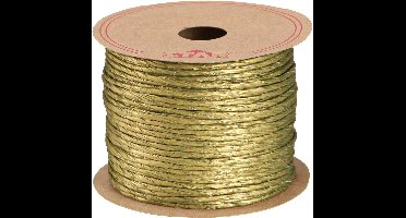 Draadgewikkeld 50m goud