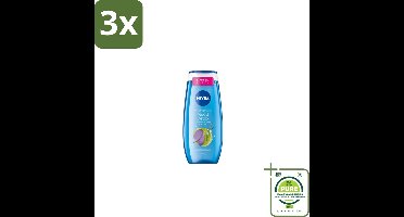 3 x Nivea – Douchegel – Creme Mood Detox – 250 ml - Grootverpakking - Douchegel - Zeezout - Ontspanning - Huidverzorging - Mood Detox