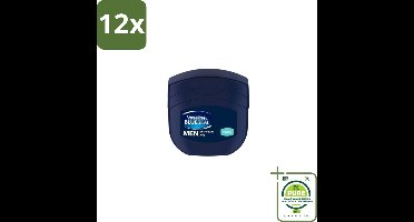 Vaseline Men – Petroleum Jelly – Cooling – 250 ml - Voordeelverpakking - 12 stuks - Koelend - Verkoelend
