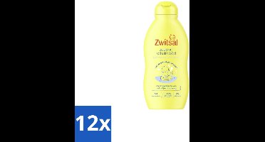 12 x Zwitsal – Schuimbad – Zeepvrij – 200 ml - Babybad - Zeepvrij Schuimbad - Babyhuid Verzorging - Zachte Bad - Huidbescherming
