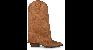 POSH by Poelman BLAIR Dames Laarzen - Middel bruin