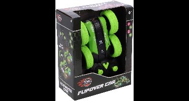 Radiografisch Bestuurbare flipover auto groen