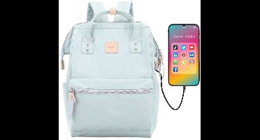 Himawari - Damesrugzak - Mintgroen - Waterdicht - Voor Laptop