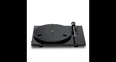Pro-Ject E1.2 Phono – Platenspeler met Ingebouwde Voorversterker – Inclusief Pick it MM E Element – Plug & Play – Zwart
