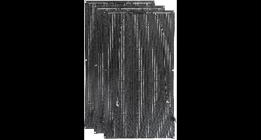 Zonnepaneel - Zonnepanelen - Zonnepanelen Met Stekker - Zonnepaneel Camper - Zonnepanelen Plat Dak - 300W - Hoogwaardige Etfe Flexibele Zonnepaneel Monokristallijn Kit Voor 12V Acculader - Off-Grid Power Camping