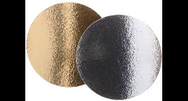 FunCakes Taartkarton - Goud/Zilver - Ø15 cm / 1 mm - 3 Stuks - Taartonderlegger