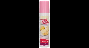 FunCakes Velvet Spray - Roomwit - 100ml - Voedingskleurstof - Taartdecoratie