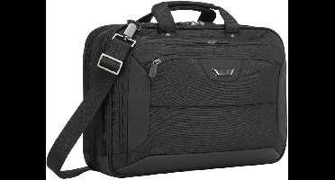 Laptoptas Toploader voor 13 tot 14 Inch Laptops - Zwarte Aktetas 15.6 Inch