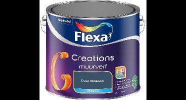 Flexa - Creations Muurverf Zijdemat - Puur Oceaan - Mengverf - 2.5 L