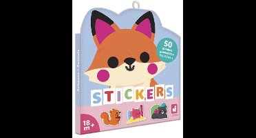 Janod - Stickerboek - Dieren - 50 stickers