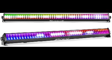 BeamZ set van 2 LCB288 RGBW LED Barren - Wash en stroboscoop - 102 cm