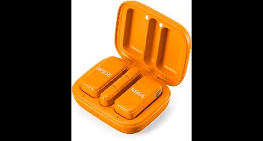 RØDE Wireless Micro USB‑C - Oranje – Ultra‑Compact Draadloos Microfoonsysteem voor Smartphones