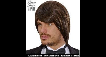 pruik droomhaar bjorn bruin