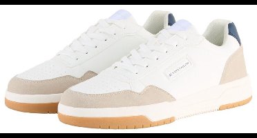 Tom Tailor - Sneakers met colourblocking - Maat 42 - white-navy