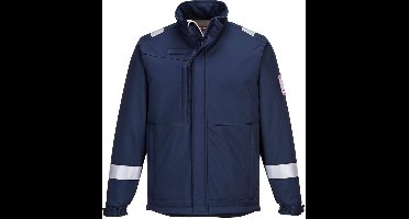 Portwest Modaflame Softshell jas MV73 - Marine - 4XL