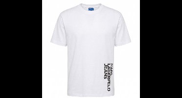 Karl Lagerfeld Jeans B2m17047 T-shirt Met Korte Mouwen Wit M Man
