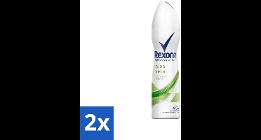 2 x Rexona - Fresh Aloe Vera - Deodorant Spray - 150 ml - Deodorant Spray - Aloë Vera - 48 Uur Bescherming - Zweet En Geur - Huid Verzorging