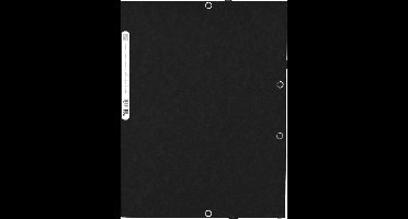 Exacompta 50x Elastomap met 3 kleppen in glanskarton 355g/m2 - Zwart - 55301E