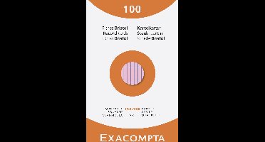 Exacompta 12x Etui 100 steekkaarten bristol - geruit 5x5 niet geperforeerd 125x200mm - Geassorteerd - 13273E