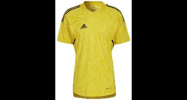adidas T-shirt Heren Condivo 22 Goalkeeper Jersey Short Sleeve Geel - Maat S