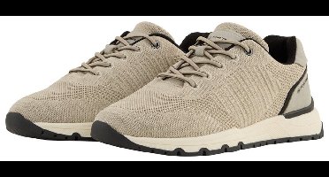 Tom Tailor Sneakers met gebreide look 46 sand