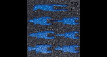 BGS werkplaatswageninzetstuk 2/3 leeg voor Art. 4133 - 4133-1