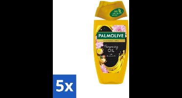 5 x Palmolive - Thermal Spa - Douchegel - Pampering Oil - Macadamia - 250 ml - Douchegel - Pampering Oil - Macadamia-olie - Spa Ervaring - Huid Verzorging