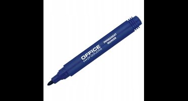 Watervaste Permanente Marker Office Blauw 1-3mm
