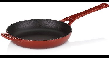 Koekenpan, Ø 28 cm, Gietijzer, Rood - Kela | Calido