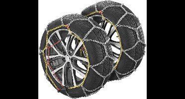 ProPlus Sneeuwkettingen - KNR260 - 16 mm stalen schakels - Önorm Keurmerk - Veiligheid - Winter Auto - Banden - Inclusief reparatieschakels en koffer - Set van 2