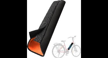 Hoes voor E-Bike Accu - Bescherming tegen Stof en Krassen - Universeel model voor 28-34 cm accudragers