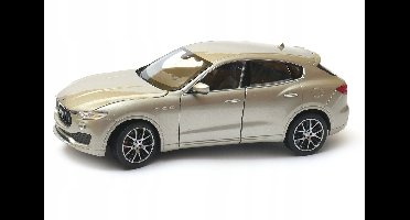 Welly Maserati Levante modelauto 1:24, goudkleurig, nieuw