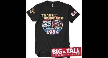 Transformers Optimus Prime Of 1984 T-Shirt Black-4XL