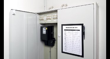 DURABLE Informatielijst 498901 DIN A4 magnetisch zwart